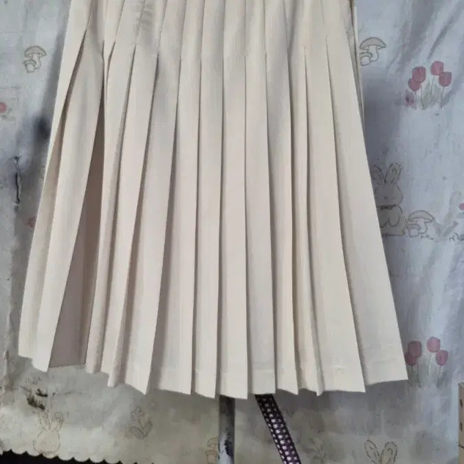 [BUNJANG] SYSTEM Pleated Chiffon Skirt / 시스템   주름 치마