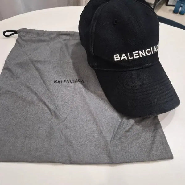[BUNJANG] Balenciaga Logo Baseball Cap / 발렌시아가 로고 볼캡 59L