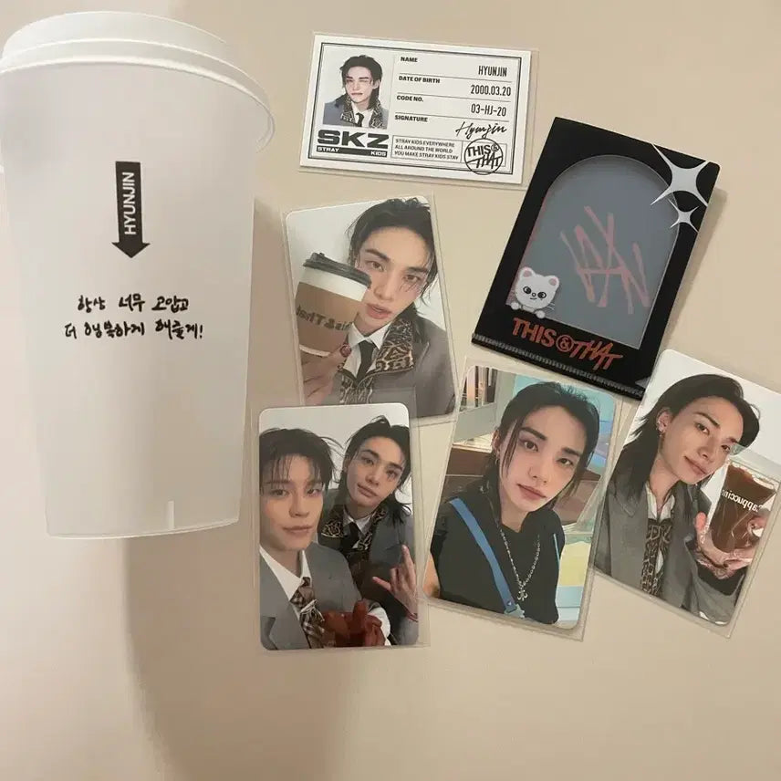 [BUNJANG] Stray Kids This & That Popup Lucky Draw Hyunjin / 스트레이키즈 this&that 팝업 럭키드로우 현진