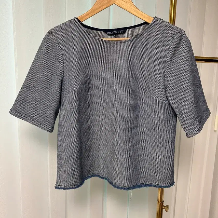 [BUNJANG] Zara Denim T-Shirt / ZARA 데님 티셔츠