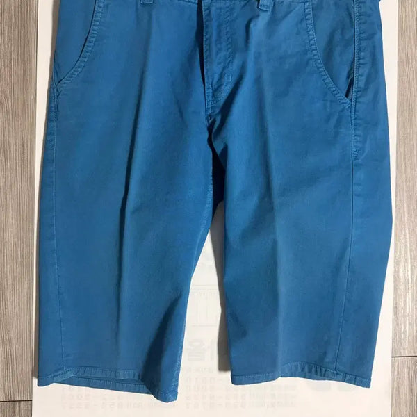 [BUNJANG] GUESS Cotton Blue Shorts / GUESS 면 블루 반바지
