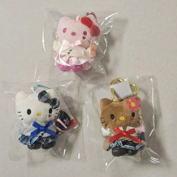 [BUNJANG] Tanning Kitty Doll Keychain / 갸루키티인형키링 태닝키티