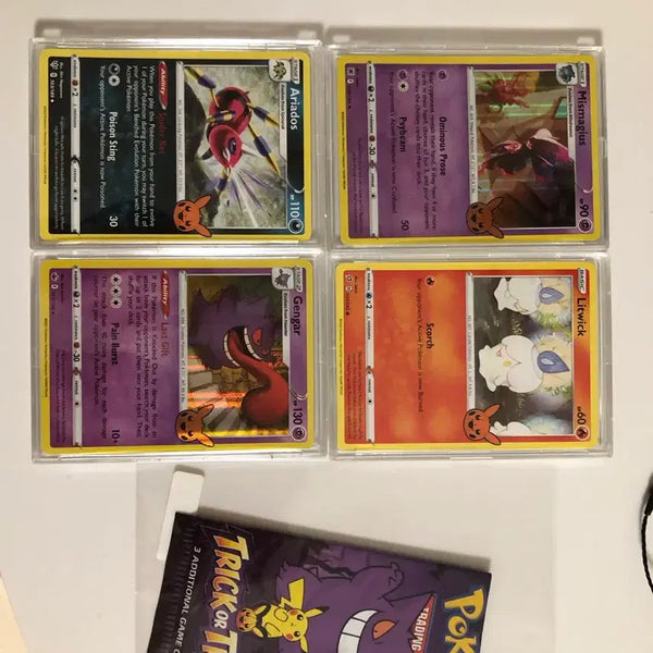 [BUNJANG] Pokemon Cards 4 Types + 2022 North America Halloween Pack / 포켓몬 카드 4종 + 2022북미 할로윈