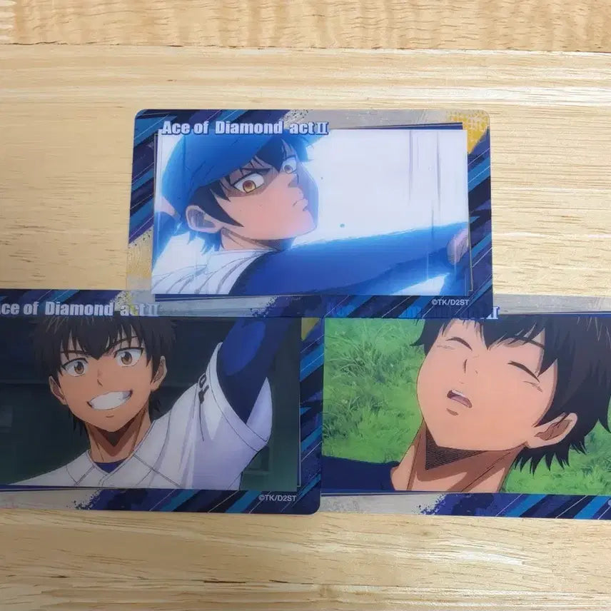 [BUNJANG] Daiya no Ace Sawamura Eijun Clear Card Bundle Set / 다이에이 사와무라 에이준 클리어 카드 일괄