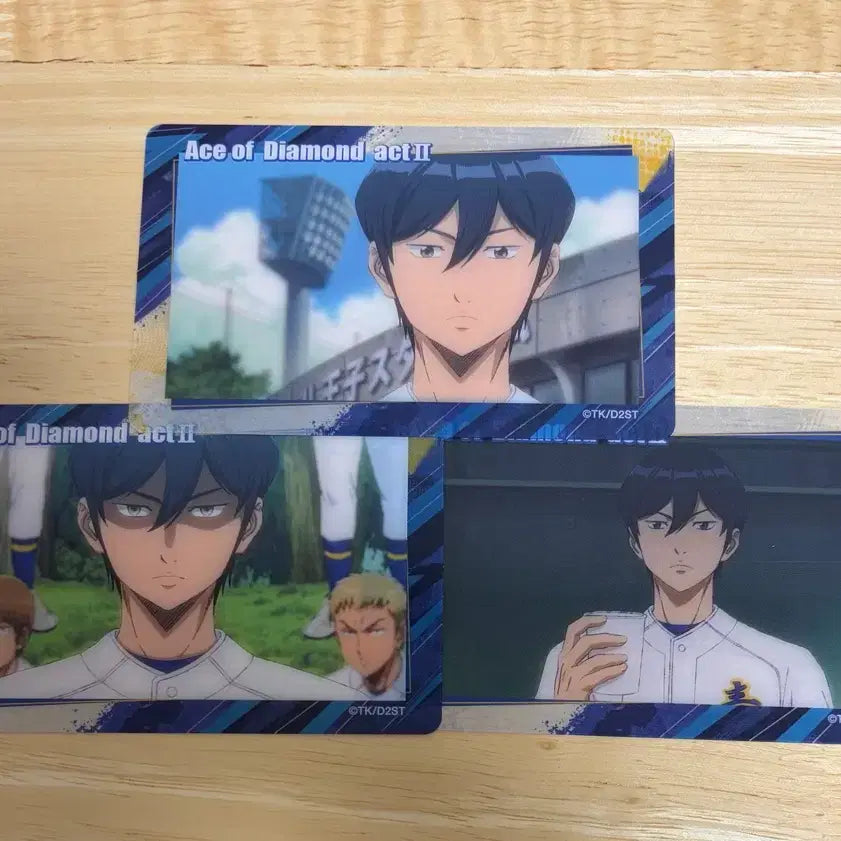 [BUNJANG] Diamond Ace Furuya Satoru Clear Card Bundle Set / 다이에이 후루야 사토루 클리어 카드 일괄