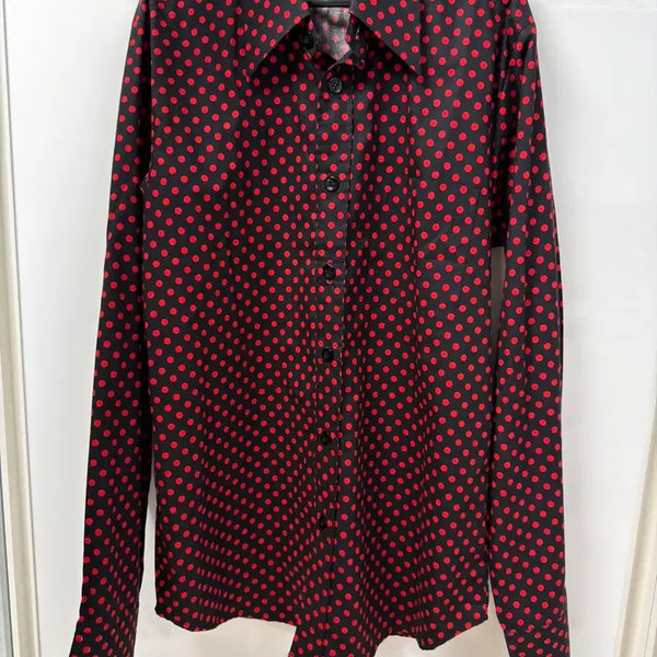 [BUNJANG] Chenaski Men's Polka Dot Shirt / 남성 도트 셔츠 Chenaski