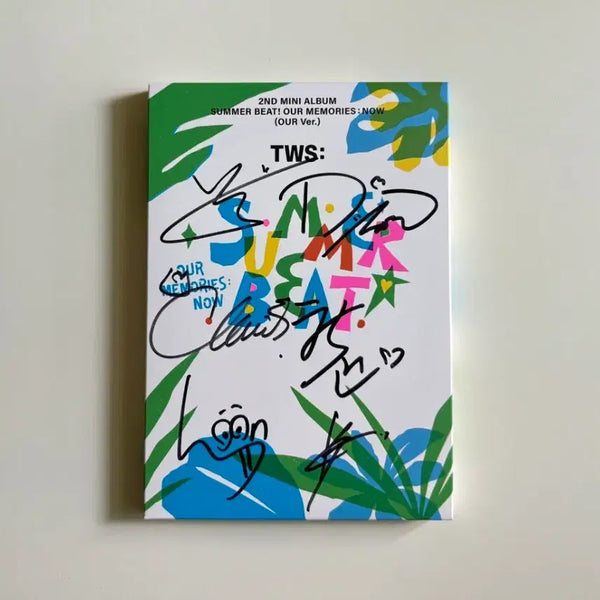 [BUNJANG] TWS 2nd Mini Album 'Summer Beat' Signed Album / 투어스 미니 2집 '썸머비트' 싸인앨범 판매합니다
