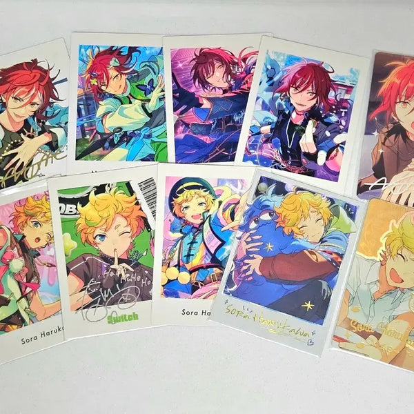 [BUNJANG] Ensemble Stars Switch Natsume Sora Bundle Set Trading Cards / [일괄] 앙스타 스위치 나츠메 소라 파샷츠 파샤 지류 포카
