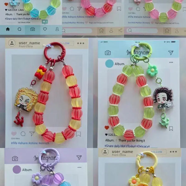 [BUNJANG] Demon Slayer Character Keychain Set (7 Types) / 귀칼캐릭터키링(7종)
