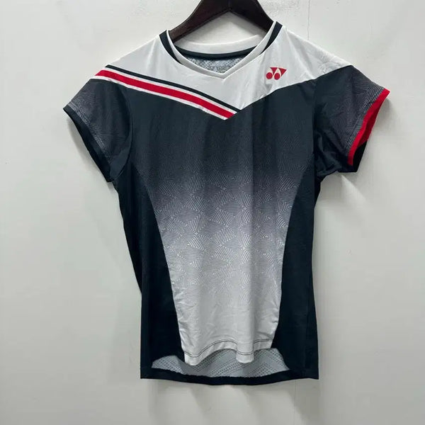 [BUNJANG] Yonex Badminton T-Shirt (Black/White/Red) - Size 95 / [만원빈티지 최저가]요넥스 배드민턴 반팔 티셔츠 검흰빨 95