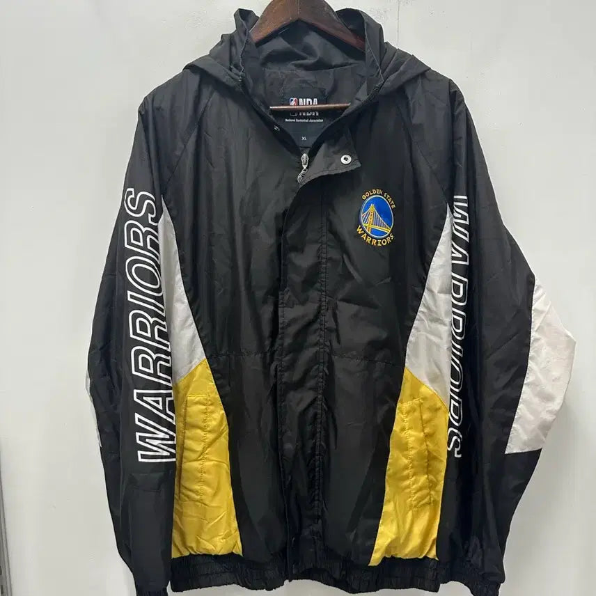 [BUNJANG] Golden State Warriors NBA Windbreaker Jacket / [만원빈티지 최저가]골든스테이트 워리어스 NBA 바람막이 점퍼 105