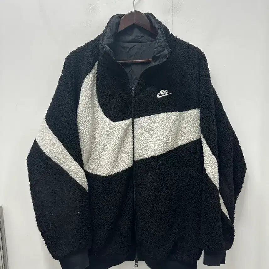 [BUNJANG] Nike Reversible Fleece Jacket 110 / [만원빈티지 최저가]나이키 리버시블 플리스 후리스 110