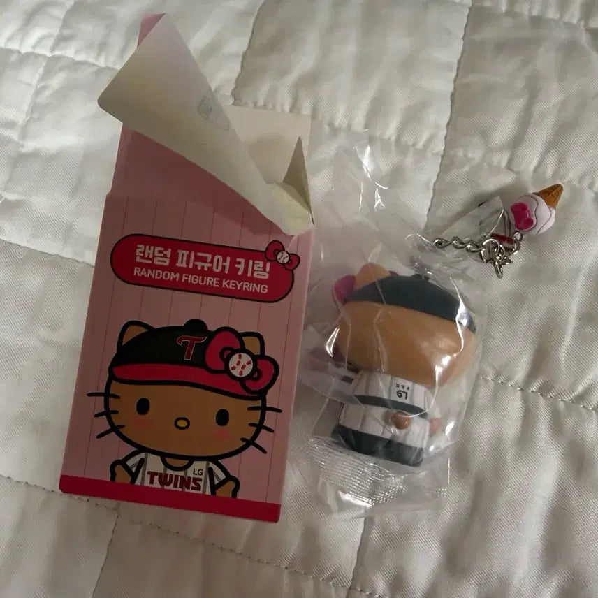 [BUNJANG] LG Twins Kitty Random Keyring Kim Young-woo / 엘지트윈스 키티 랜덤키링 김영우