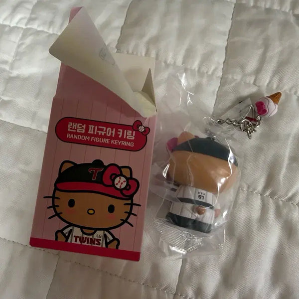 [BUNJANG] LG Twins Kitty Random Keyring Kim Young-woo / 엘지트윈스 키티 랜덤키링 김영우