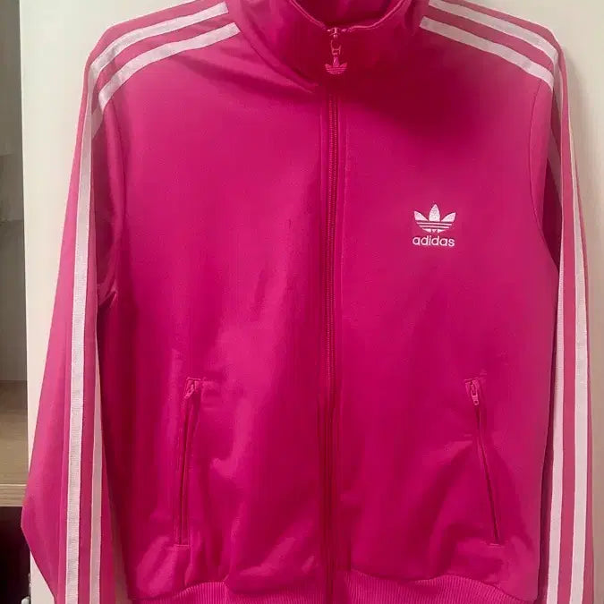 [BUNJANG] Adidas Y2K Firebird Big Logo Jersey Pink / 급처(T_T)) 희귀 아디다스 Y2K 빈티지 파이어버드 빅로고 져지 핑크