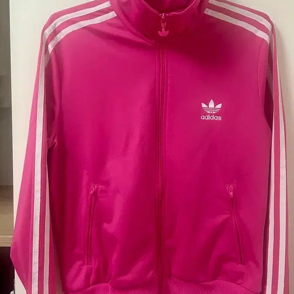[BUNJANG] Adidas Y2K Firebird Big Logo Jersey Pink / 급처(T_T)) 희귀 아디다스 Y2K 빈티지 파이어버드 빅로고 져지 핑크