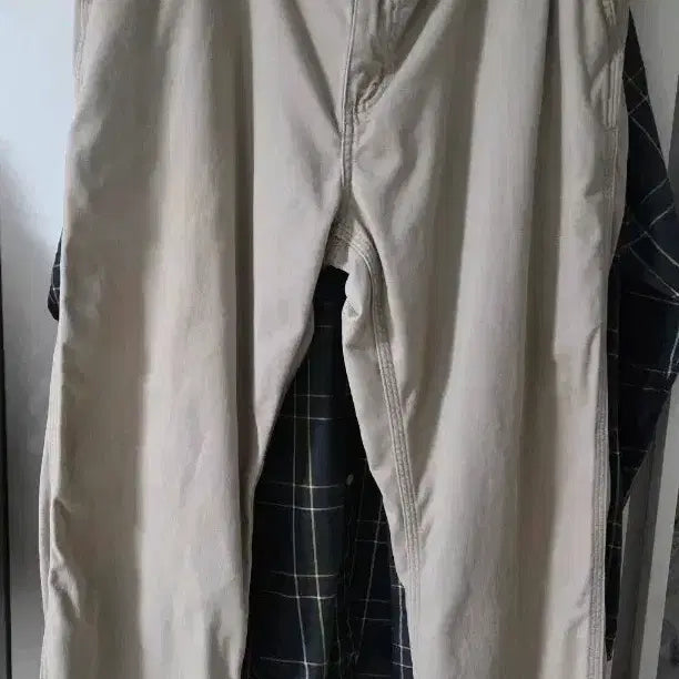[BUNJANG] Carhartt Work Pants Beige Men's Trousers / 칼하트 워크 팬츠 베이지색 남성바지