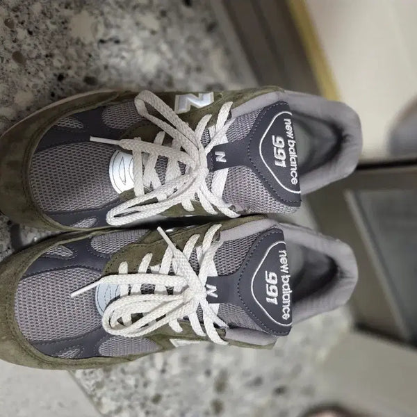 [BUNJANG] New Balance 991 GGT Green Sneakers / 뉴발란스 991 ggt 그린