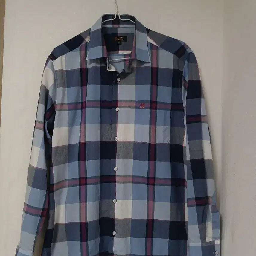 [BUNJANG] Daks Check Shirt 100 / 닥스 체크 남방 셔츠 100