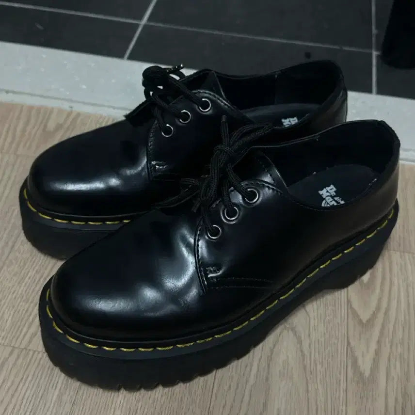[BUNJANG] Dr. Martens 1461 Quad Black / 닥터마틴 1461 쿼드 블랙 250