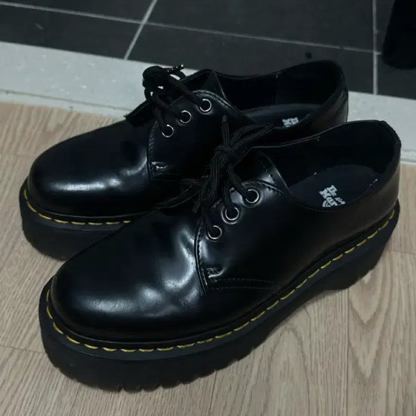 [BUNJANG] Dr. Martens 1461 Quad Black / 닥터마틴 1461 쿼드 블랙 250