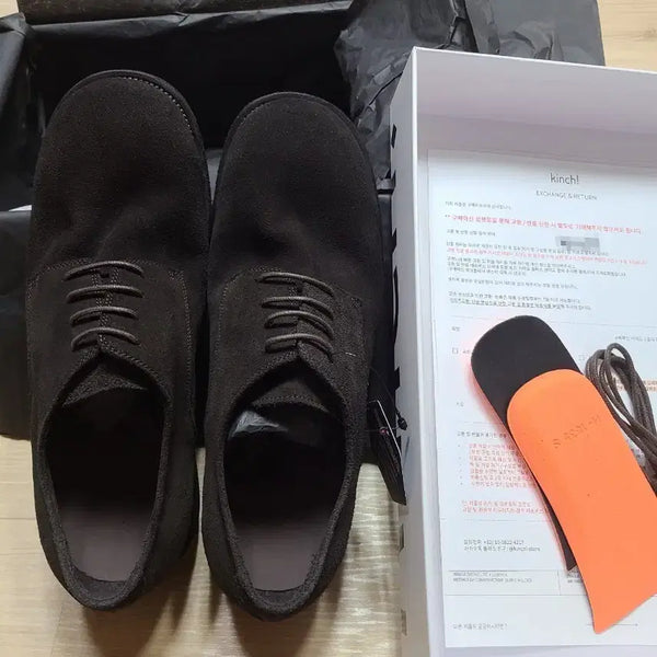 [BUNJANG] Kinch Shower 808 (A) Derby Shoes Suede Size 275 / [정품/새상품] [275] 킨치 SHOWER 808 (A) 더비슈즈