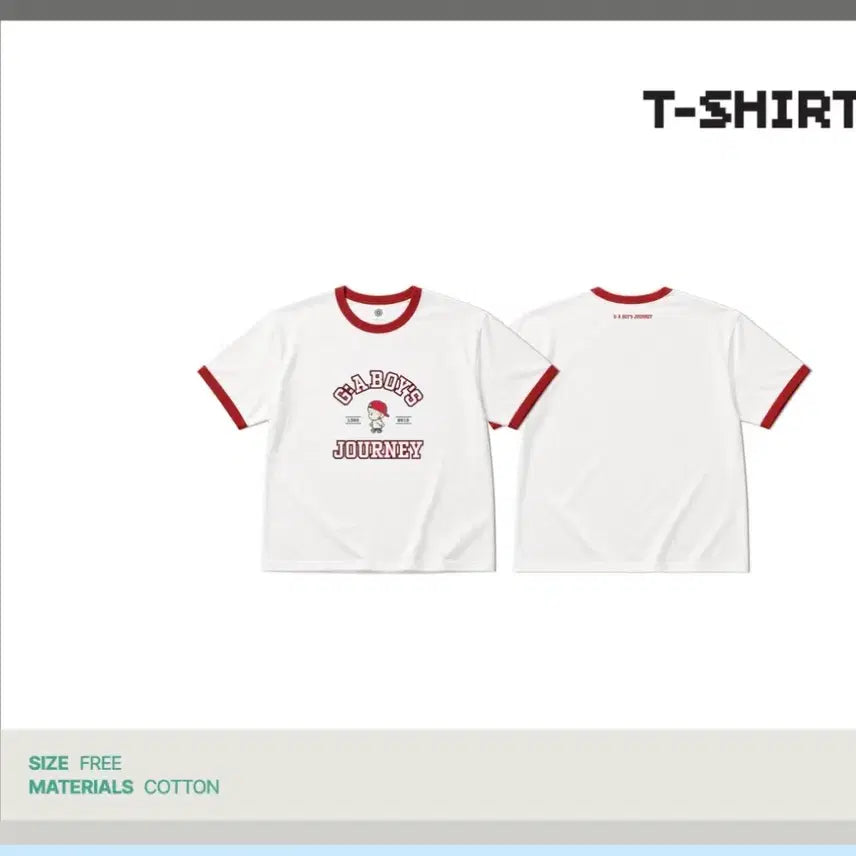 [BUNJANG] G-Dragon G:A BOY'S JOURNEY Short Sleeve T-Shirt White / 지드래곤 타임스퀘어 팝업 G A BOY S JOURNEY 반팔 화이트