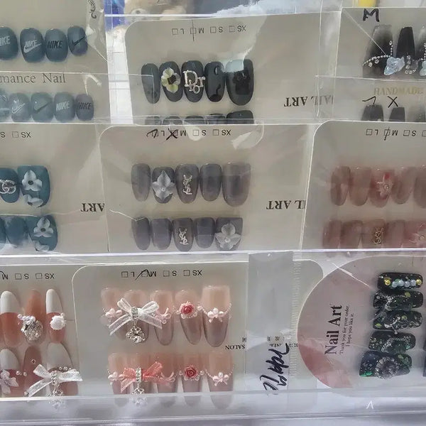 [BUNJANG] Assorted Nail Art Tips Set / 각종 네일아트 팁 모음