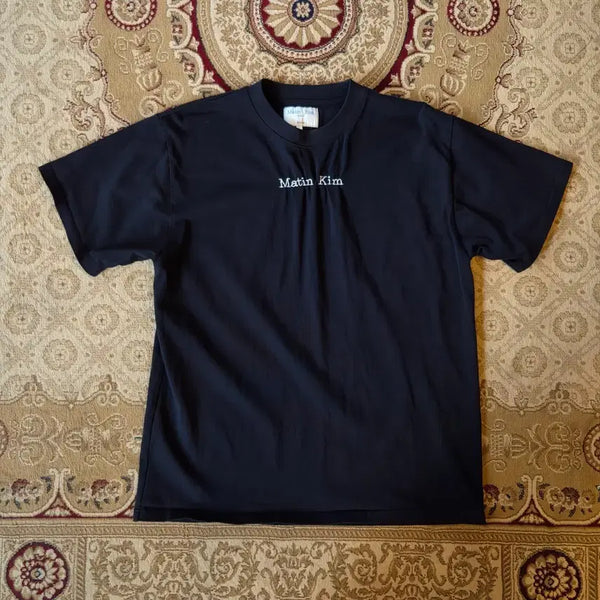 [BUNJANG] Matinkim Matin Logo Shirring Top Black / (W) 마뗑킴 마뗑 로고 셔링 탑 블랙