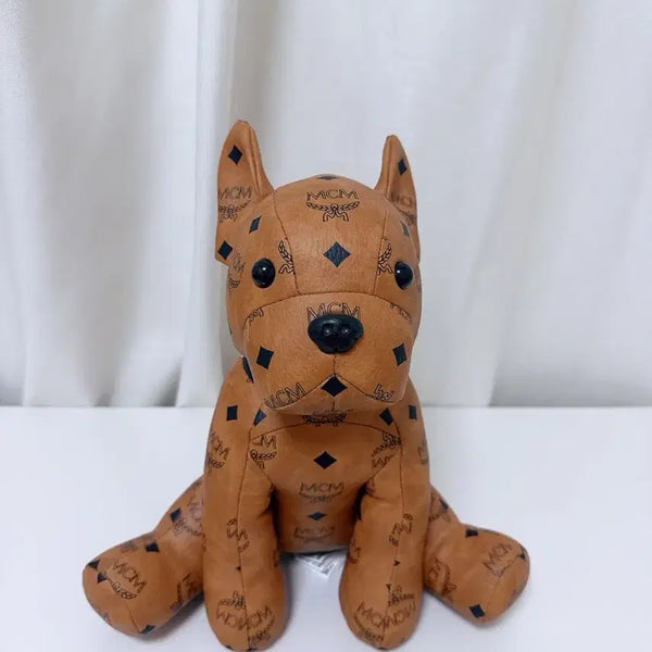 [BUNJANG] MCM Dog Plush Brown / (정품)MCM 강아지 인형 브라운