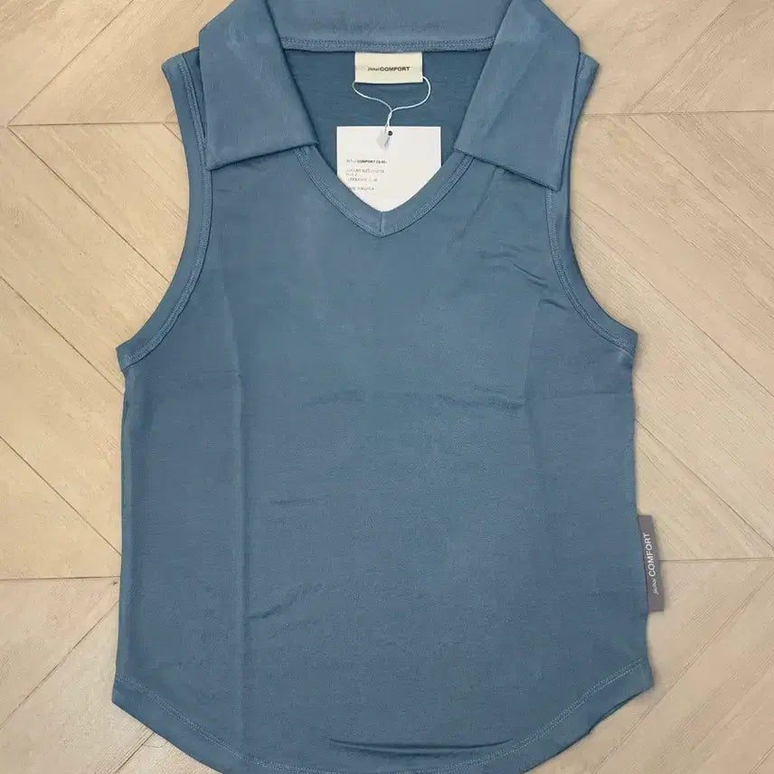 [BUNJANG] Jichoi COMFORT 23-005 Collar Sleeveless Top / jichoi COMFORT 23-005 COLLAR SLEEVELESS