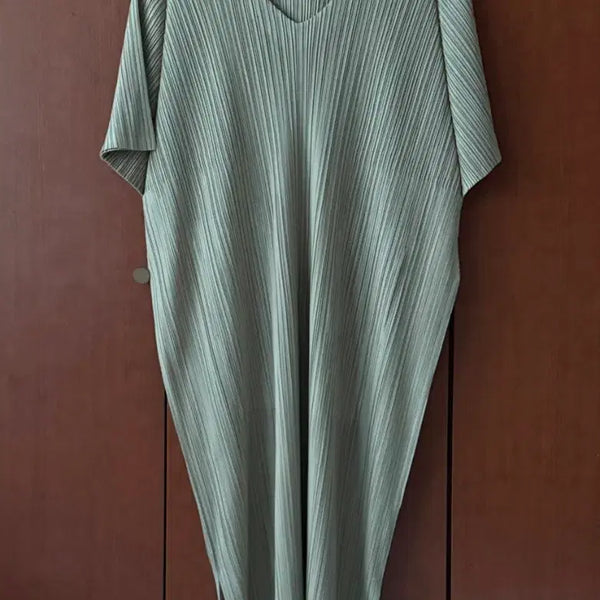 [BUNJANG] Pleated Midi Dress / 플리츠 원피스