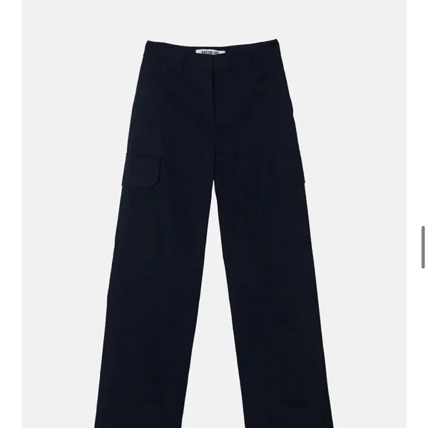 [BUNJANG] Enzoblaus Cotton Cargo Pants Navy M / 엔조블루스 코튼 카고 팬츠 navy