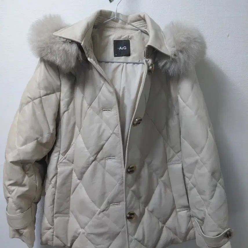 [BUNJANG] Edge Lambskin Jumper / 엣지양가죽점퍼55