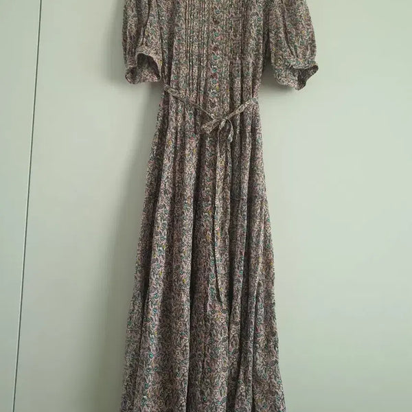 [BUNJANG] Thursday Island Floral Long Dress / 써스데이아일랜드 플로럴 롱 원피스  86S  사이즈 새상품