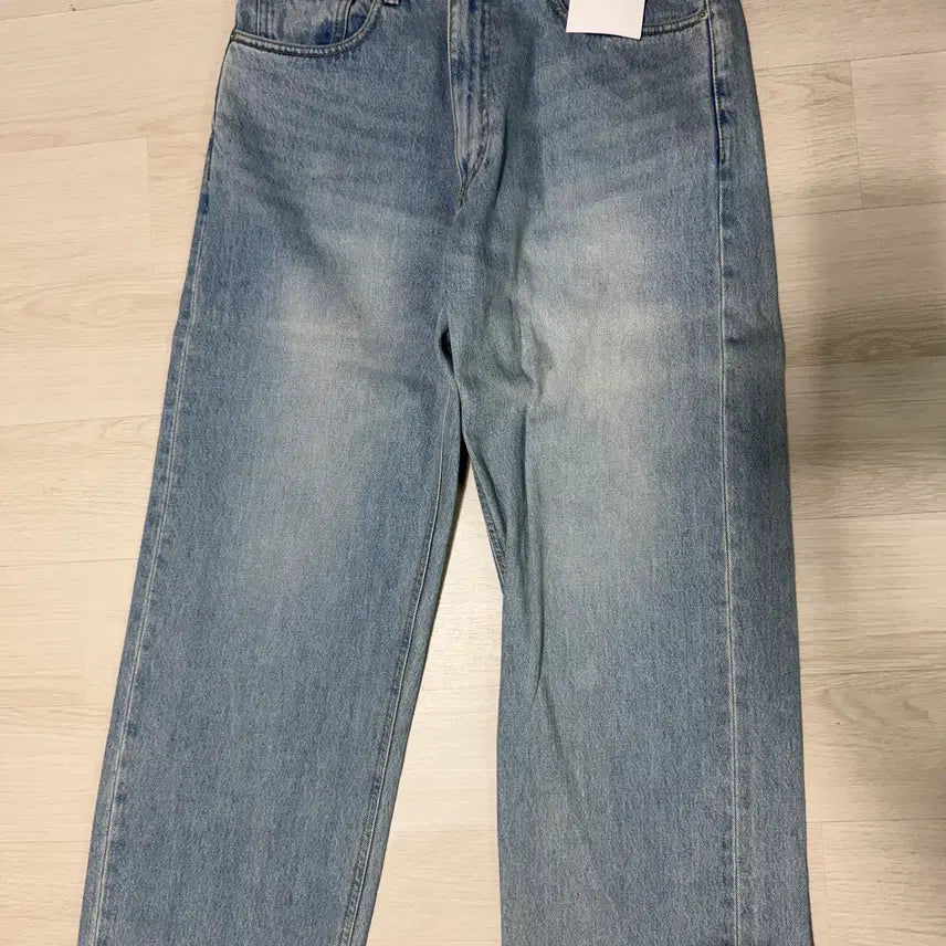 [BUNJANG] Blankroom Washed Denim Pants Classic Blue / [2] 블랭크룸 - WASHED DENIM PANTS CLASSIC BLUE [새상품]