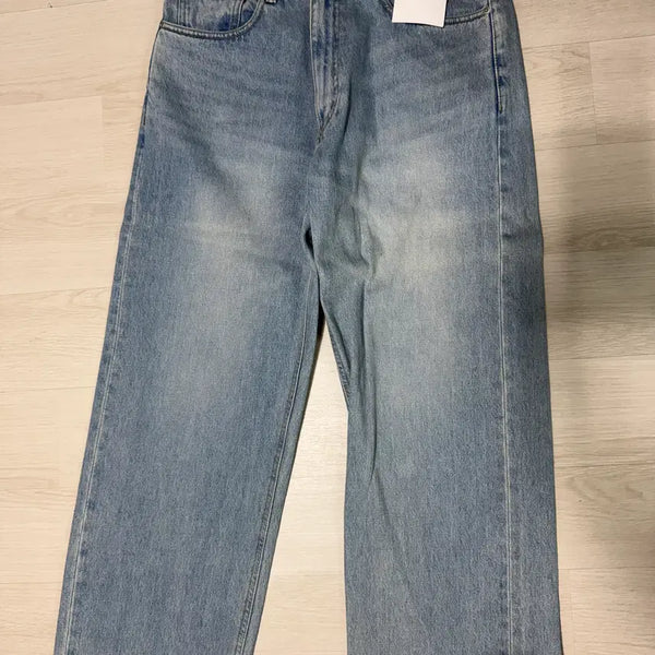 [BUNJANG] Blankroom Washed Denim Pants Classic Blue / [2] 블랭크룸 - WASHED DENIM PANTS CLASSIC BLUE [새상품]