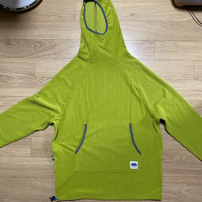 [BUNJANG] Madden Funny Pullover Hoodie Green M / 매든 퍼니 풀오버 후디 그린 M