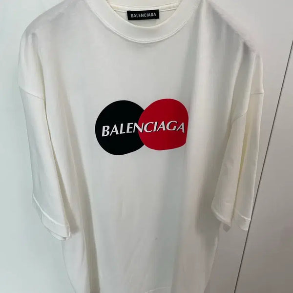[BUNJANG] Balenciaga Uniform Logo Oversized T-Shirt / 발렌시아가 유니폼 로고 새상품