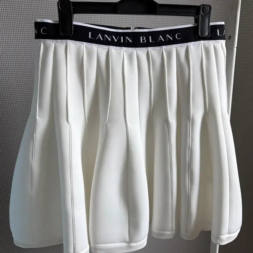 [BUNJANG] Lanvin Blanc White Pleated Skirt / 랑방블랑 화이트 스커트