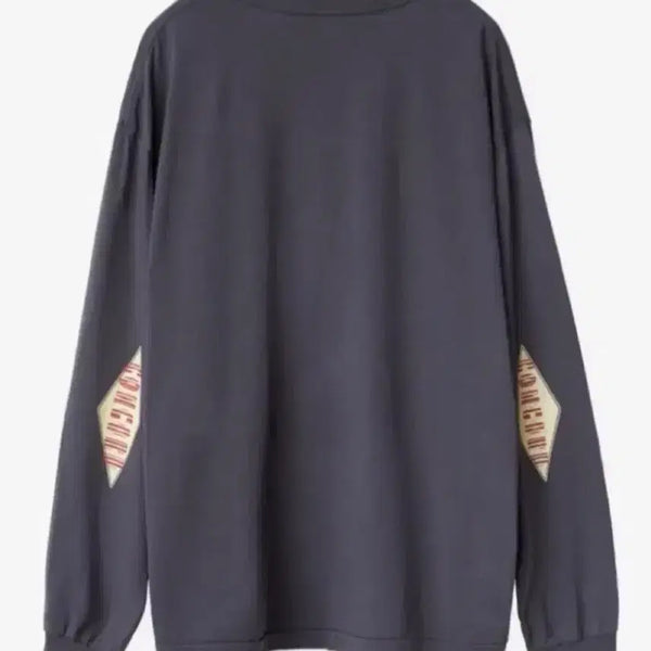 [BUNJANG] Polierter Elbow Concord Purple-Gray Long Sleeve T-shirt / 폴리테루 엘보우 콩코드 퍼플그레이 롱슬리브 4