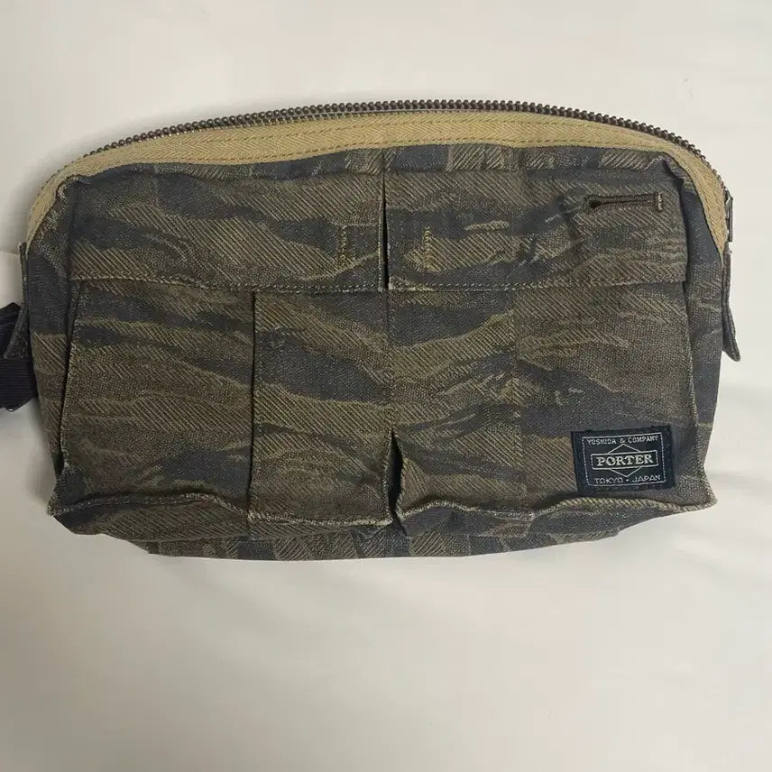 [BUNJANG] Yoshida Porter Love & Peace Mini Hip Bag / 요시다 포터 love&peace 힙색 가방 미니백