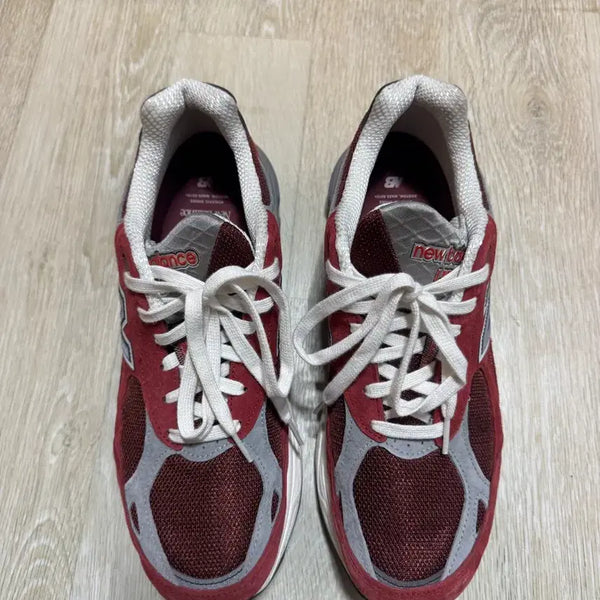 [BUNJANG] New Balance 990v3 Scarlet Marblehead Sneakers / [285]뉴발란스990v3 스칼렛 마블헤드