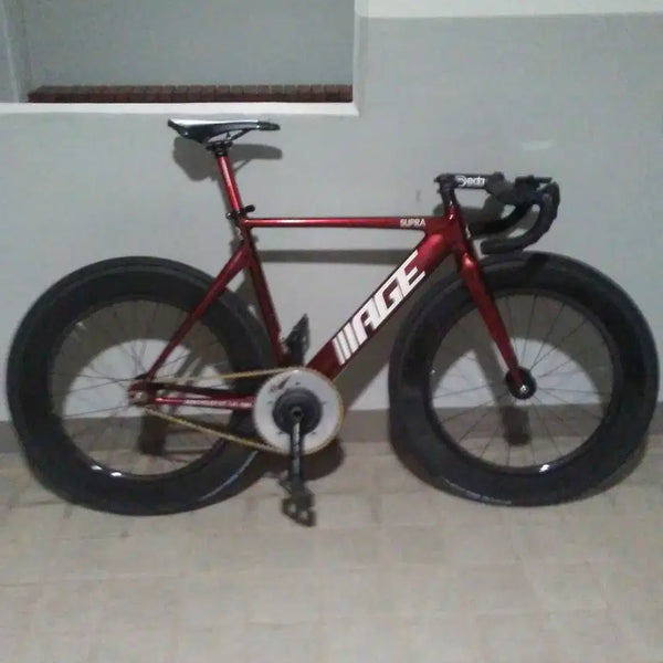 [BUNJANG] A-JIS Supra Chrome Red Frameset / 에이지 수프라 크롬레드 프레임셋