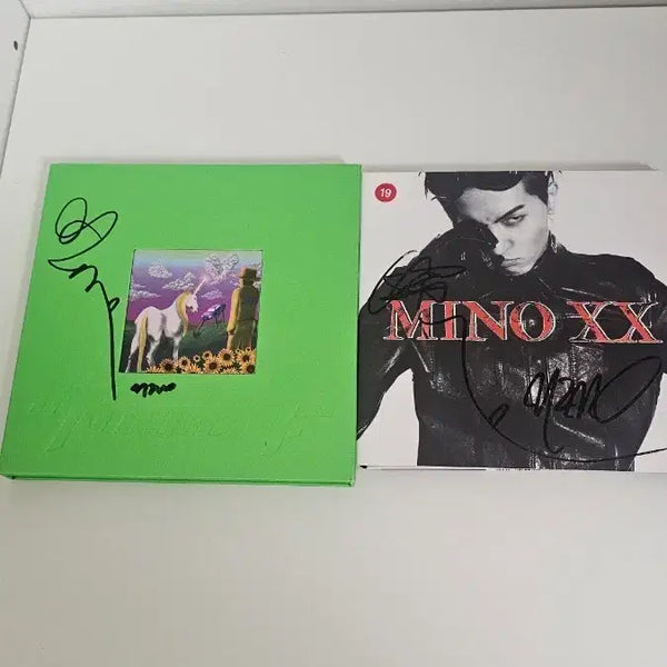 [BUNJANG] Song Mino Autographed Album Bundle Set / 송민호 싸인앨범 일괄