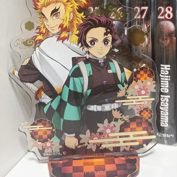 [BUNJANG] Demon Slayer Tanjiro Rengoku Acrylic Stand / 귀멸의 칼날 아크릴 스탠드 탄지로 렌고쿠