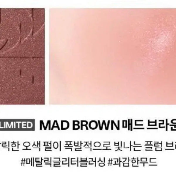 [BUNJANG] Two Slash Four Mad Brown Blusher Limited Edition / 투슬래시포 매드브라운 블리셔
