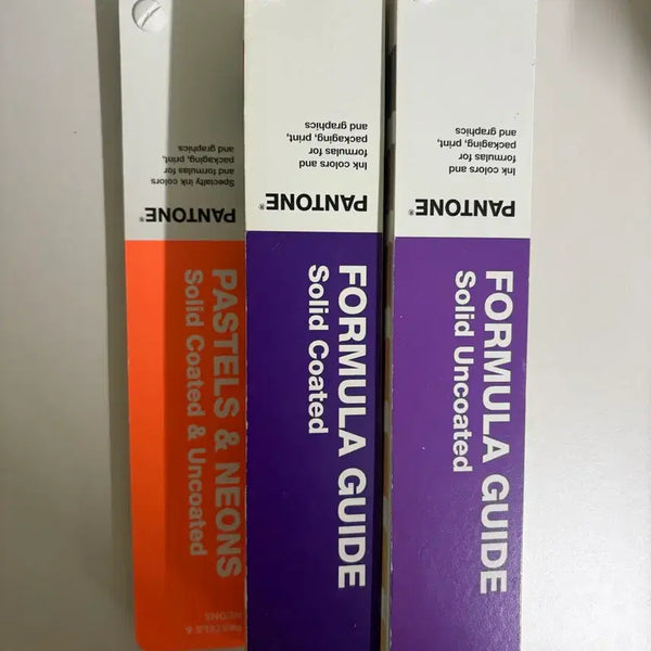 [BUNJANG] Pantone Formula Guide Solid Coated, Uncoated, Neon & Pastel Color Guide Set / 팬톤 컬러가이드 포뮬러가이드 솔리드