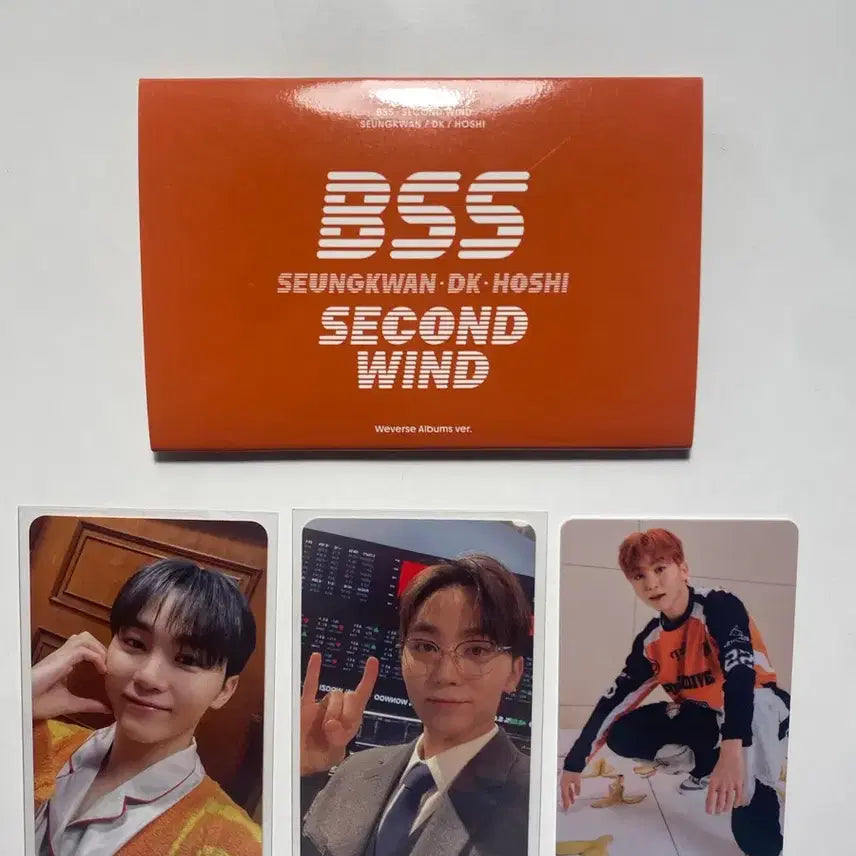 [BUNJANG] BSS (SEVENTEEN) 'SECOND WIND' Seungkwan Version Photocard / 부석순 'SECOND WIND' Ibums 승관ver.