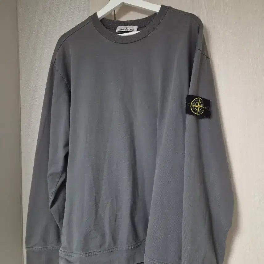 [BUNJANG] Stone Island Sweatshirt Grey XL / 스톤아일랜드 맨투맨 그레이 XL
